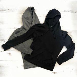 Unisex TopShop Hoodie - grey and black size M